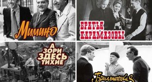 За кадром любимых советских фильмов (16 фото)