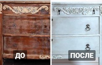 Новая жизнь старых вещей: отреставрированные деревянные изделия (17 фото)