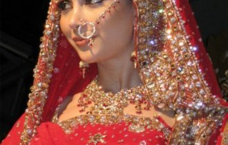 Индийские невесты (17 фото)