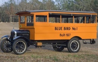 Эволюция школьных автобусов за 100 лет: автомобили для доставки детей в учебные заведения (17 фото)