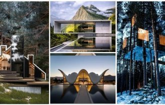 30 невероятных проектов домов, для тех, кто любит современный стиль (31 фото)
