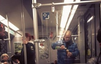 Чего только не увидишь в метро (36 фото)