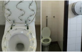17 нелепых ляпов дизайнеров в общественных туалетах (18 фото)