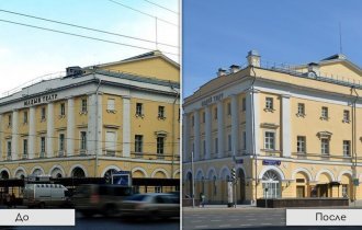 Как реставрация меняет облик зданий? (9 фото)