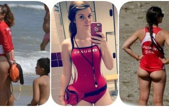"Помогите, я тону!": 15 обворожительных спасательниц на пляже, в которых сложно не влюбиться (16 фото)