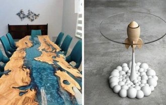 Необычные столы (16 фото)