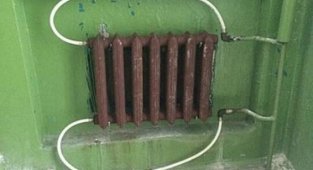 "Грамотный" монтаж радиаторов (7 фото)