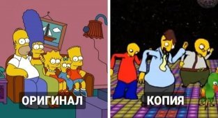 14 funny and unexpected analogues of popular cartoons (16 photos)