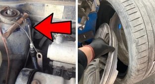 One day in the life of a service station: crazy pictures taken by mechanics (16 photos)