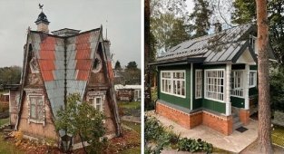 Старые деревянные дома и летние дачи: коллекция фотографа Федора Савинцева (31 фото)