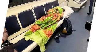 Чудики и не только в метро (30 фото)