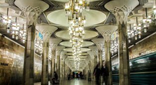 Красота Ташкентского метро (9 фото)