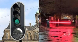 15 interesting devices that make road traffic more convenient and safer (16 photos)