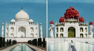 If the architects of famous buildings used nature as one of the main design elements (9 photos)