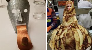 35 примеров дикой и ужасной подачи блюд (36 фото)