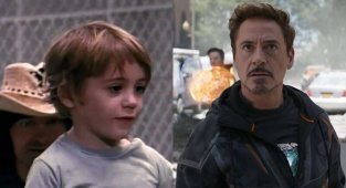 Как выглядели актеры "Мстители: Финал" в детстве (31 фото)