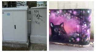 Как сделать из электрощитка произведение искусства? А вот как! (53 фото)