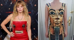 30 ужасных платьев, на которые не взглянешь без слёз (31 фото)