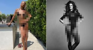 Models whose bodies after 40 look like those of young girls (6 photos)