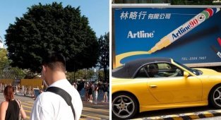 18 знімків фотографа, який знаходить кумедні збіги на вулицях міста (19 фото)