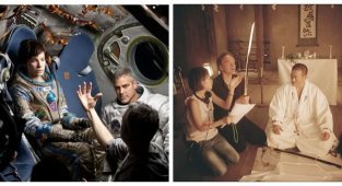 18 interesting behind-the-scenes photos from famous films (19 photos)