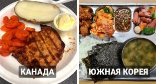 Учні з різних країн показали, що вони їдять на обід у своїх школах (13 фото)