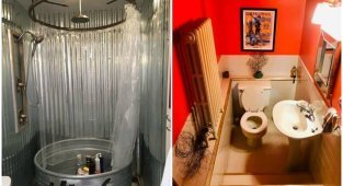 "О боги, какая ванная!": 30 ванных комнат со странным и креативным дизайном (31 фото)