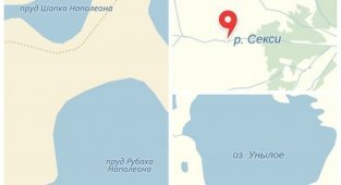 Удивительные названия на карте, на которые хватило фантазии у русских (19 фото)