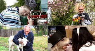 «Любовь зла – полюбишь и…кого угодно»: странные браки с животными и одним аттракционом (9 фото)