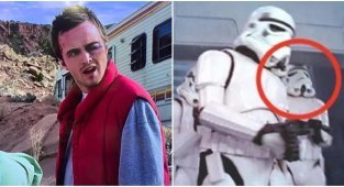 20 blunders and mistakes in famous films (21 photos)