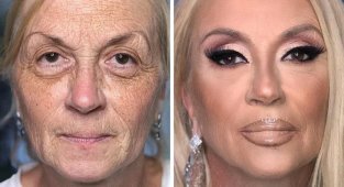 Визажист из Сербии Стефан Суботич буквально рисует женщинам новые лица (17 фото)