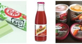 Странные вкусы привычных продуктов (14 фото)