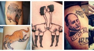 20 татуировок, сделать которые решится не каждый (26 фото)