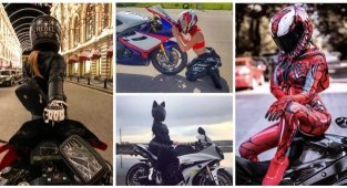 Красота и опасность: 25 мотокитти, притягательность которых неоспорима (25 фото)