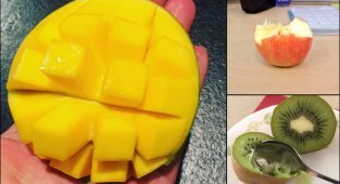 16 фруктов, которые люди чистят, режут, едят и хранят "не так" как все (16 фото + 1 гиф)