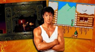 Games based on films with Sylvester Stallone (15 photos)