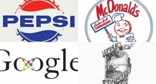ГАЗ, Pepsi, Apple: как менялись логотипы известнейших фирм (34 фото)