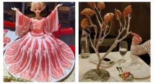 Когда ресторанные блюда радуют не вкусом, а креативом (22 фото)