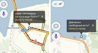 Пост о разговорчиках в Яндекс.Картах, в котором так и не раскрыли тему молочных желёз (20 фото)
