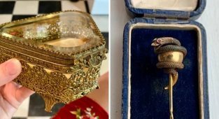 17 antique items that were obtained by people not on expeditions, but at flea markets (18 photos)