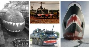 Зубастое железо: 25 крутых оскалов в стиле Shark Art (25 фото)