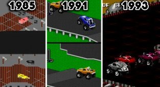 The history of the creation of the game "Rock n' roll racing" (12 photos + 1 video)