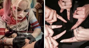 Actors who got tattoos in honor of their films (14 photos)