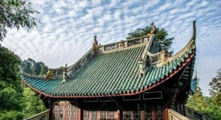 Почему крыши китайских традиционных зданий загнуты вверх? (6 фото)