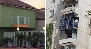 Смешные и причудливые балконы (20 фото)