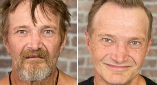 Американский парикмахер бесплатно превращает бездомных в звезд Инстаграма (17 фото)