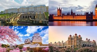 Завораживающая архитектура: дворцы и замки мира с неповторимой красотой (11 фото)