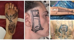 20 татуировок, от которых стыдно мне, а не им (22 фото)