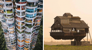 40 необычных зданий и сооружений со всего мира (41 фото)