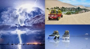 Зеркальная пустыня и грозовой маяк: 5 удивительных мест и явлений на планете (6 фото)